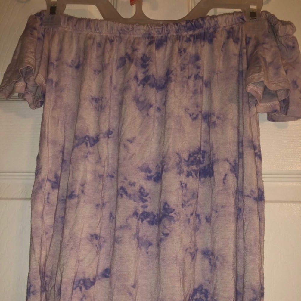 Off the shoulder shirt